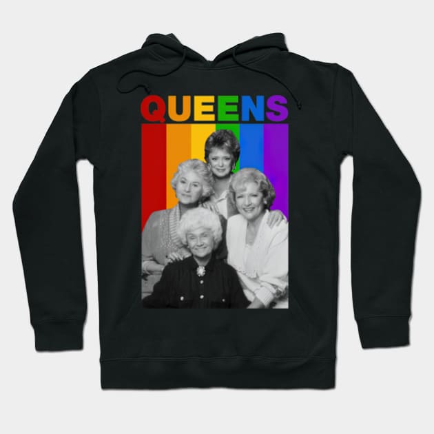 Golden Girls Queens Hoodie by beataamberd7